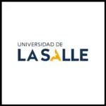 Logo of Universidad de La Salle with a unique yellow 'A'.