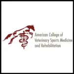 Logo of American College of Veterinary Sports Medicine and Rehabilitation.